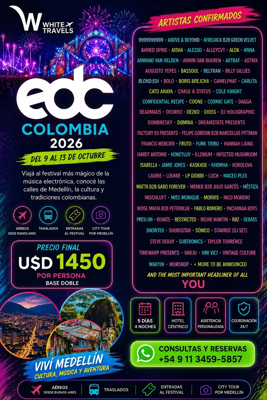 EDC Colombia 2026, Medellín