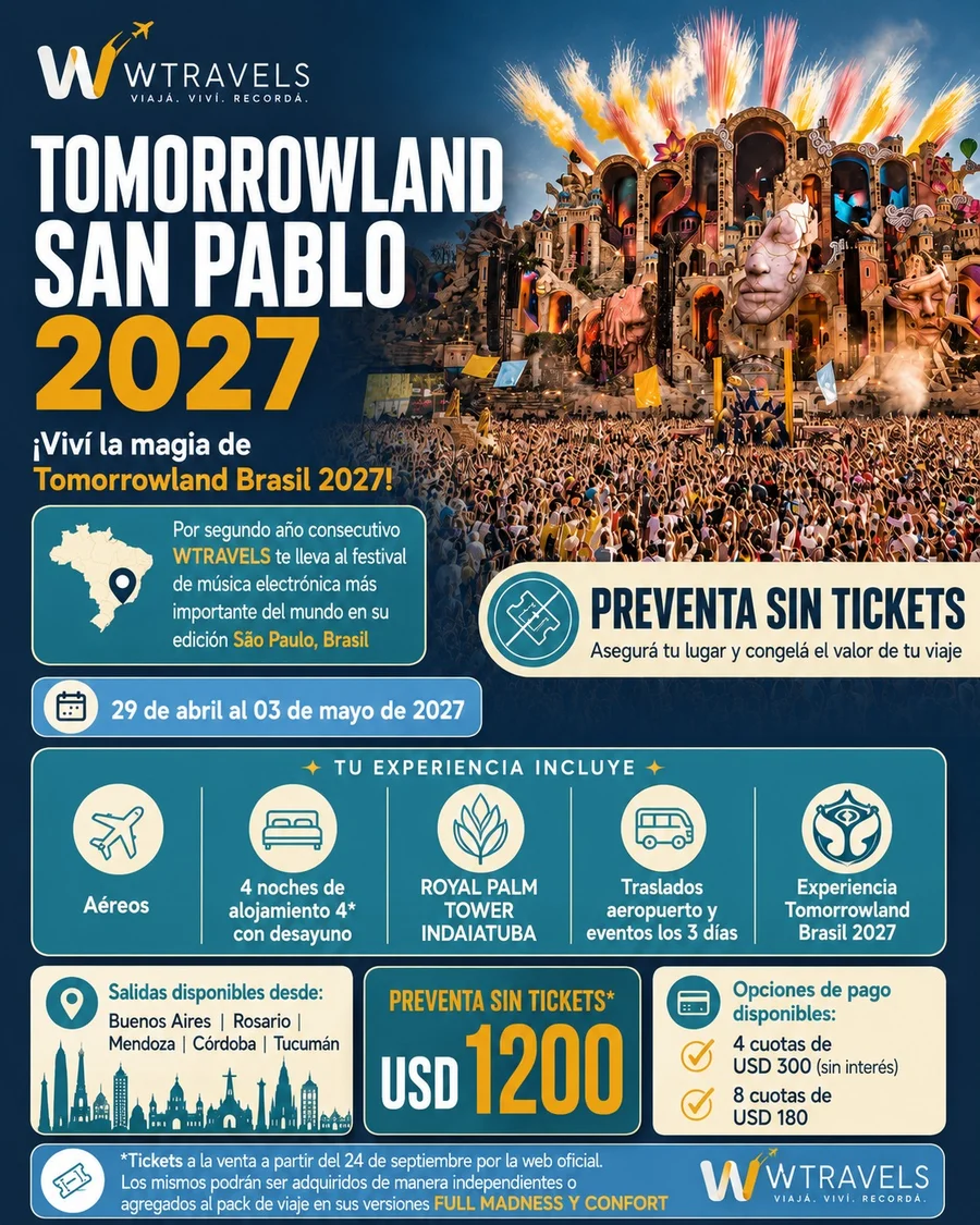 Tomorrowland San Pablo 2027